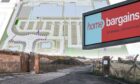 Designs for how the Arbroath retail park might look have been released for public consultation. Pic: Gareth Jennings/DCT Media/Home Bargains.