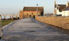 It's being claimed that dog poo is blighting the new beach walkway in Broughty Ferry