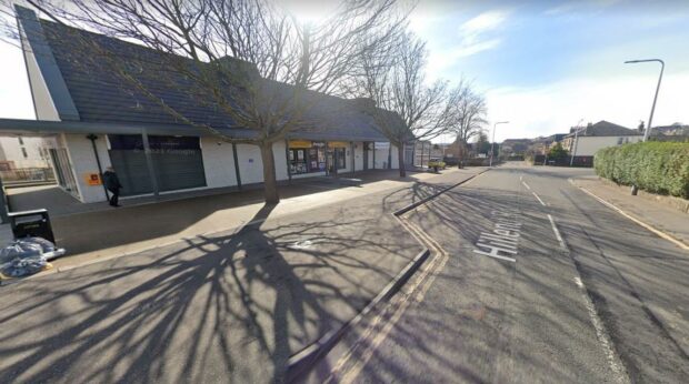 Police say the life-saving equipment was found damaged in Hillend Road.