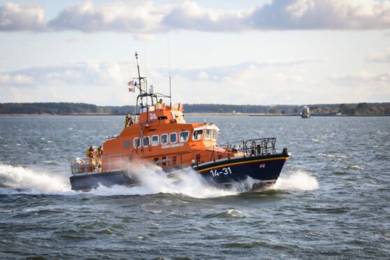 Two crews from Broughty Ferry station were deployed as part of the emergency response.