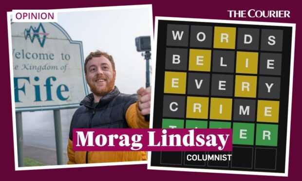 MORAG LINDSAY: Ginger Man With A Cam and Wordle – maybe we CAN have nice things