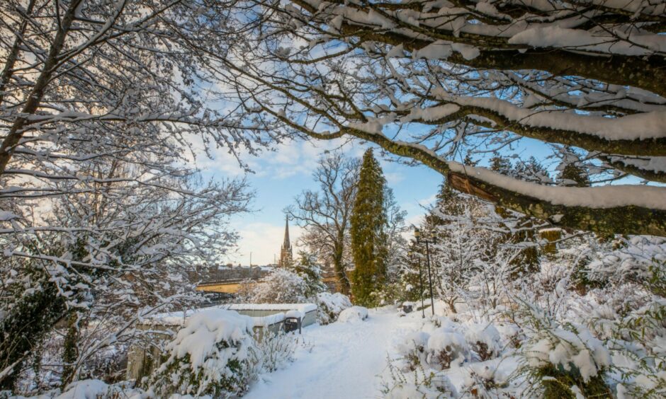 Snow in Perthshire