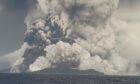 Shockwaves from the volcano eruption have rippled around the world. (Pic: Potungaue Koloa Fakaenatula)