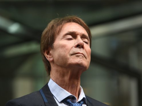 Sir Cliff Richard after winning his High Court privacy battle against the BBC (Victoria Jones/PA)