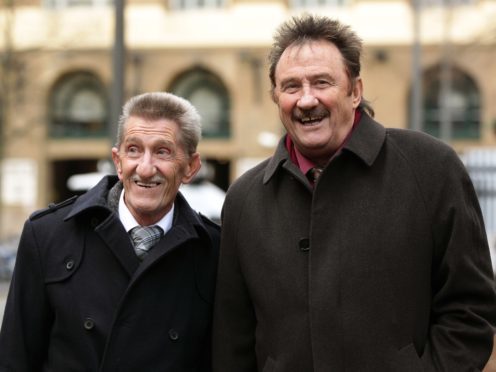 The Chuckle Brothers, Barry (left) and Paul Elliott (Yui Mok/PA)