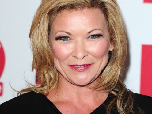 Claire King said it had been been ‘great fun keeping it under wraps’ (PA)