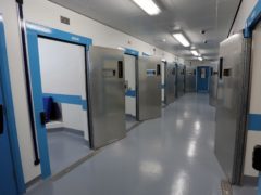 File picture of police cells (Paul Faith/PA)