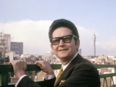 American singer Roy Orbison pictured on a roof top in London (PA)