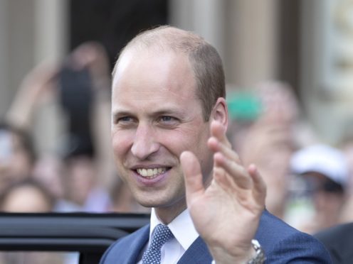 Prince William is to attend BFI London Film Festival premiere of Peter Jackson’s First World War film (Jane Barlow/PA)