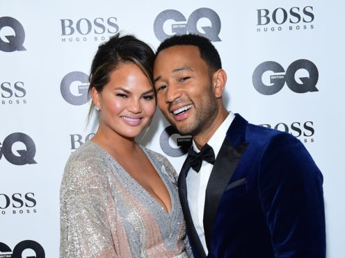 Chrissy Teigen and John Legend (Ian West/PA)