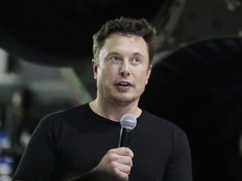 SpaceX founder and chief executive Elon Musk (AP)