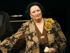 Spanish soprano Montserrat Caballe (Georgios Kefalas/Keystone/AP)