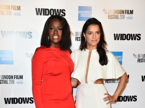 Viola Davis and Michelle Rodriguez (PA)