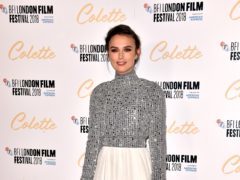 Keira Knightley has said she ‘absolutely did not shame anybody with her essay about childbirth (Matt Crossick/PA)