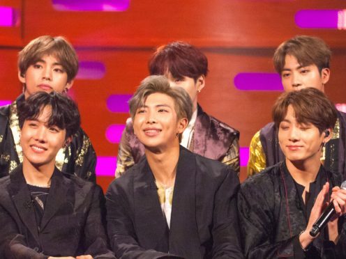 BTS on the Graham Norton Show on BBC One (PA Wire)