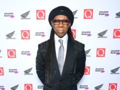 Nile Rodgers received the legend award (Ian West/PA)