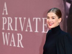 Rosamund Pike attending the A Private War Premiere (Ian West/PA)