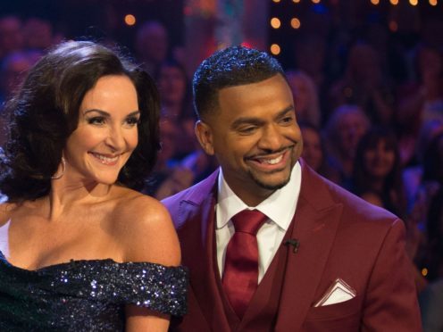 Craig Revel Horwood, Dame Darcey Bussell, Shirley Ballas and guest judge Alfonso Ribeiro (BBC/PA)