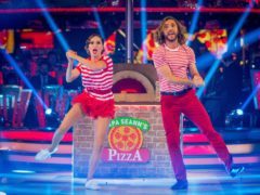 Strictly’s Seann Walsh and Katya Jones pull off first dance since kiss drama (BBC/Guy Levy)
