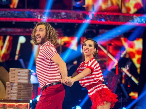 Strictly scores ratings high as Walsh and Jones perform ‘dance of shame’ (BBC/Guy Levy)