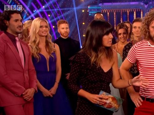 Viewers transfixed by Katya Jones’ ‘fuming’ husband Neil on Strictly (BBC/screengrab)