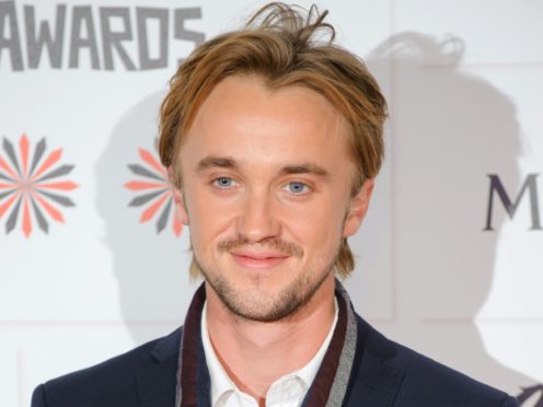 Tom Felton played Draco Malfoy in the Harry Potter films (Dominic Lipinski/PA)