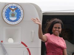 Former US first lady Michelle Obama (Stefan Rousseau/PA)