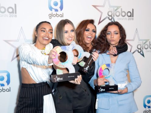 Leigh-Anne Pinnock, Perrie Edwards, Jesy Nelson and Jade Thirlwall of Little Mix, who have discussed their place in the music industry (Isabel Infantes/PA Wire)