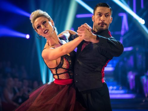 Faye Tozer and Giovanni Pernice on Strictly (BBC)