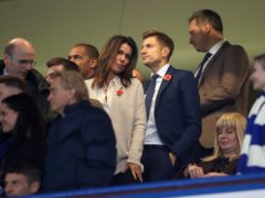 Steve Parish and Susanna Reid were pictured at Stamford Bridge Adam Davy/PA)