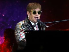 Sir Elton John on stage (Greg Allen/PA)