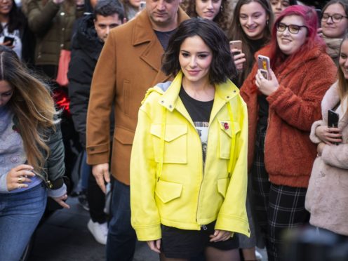Cheryl arrives at Global Radio in Leicester Square, London (Victoria Jones/PA)