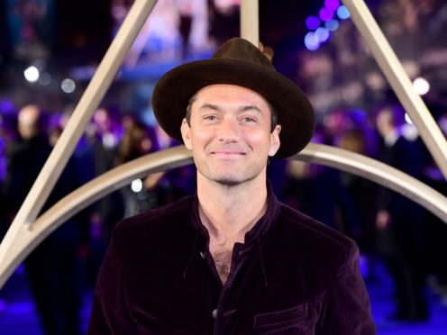 Jude Law at the Fantastic Beasts: The Crimes of Grindelwald UK premiere (Ian West/PA)