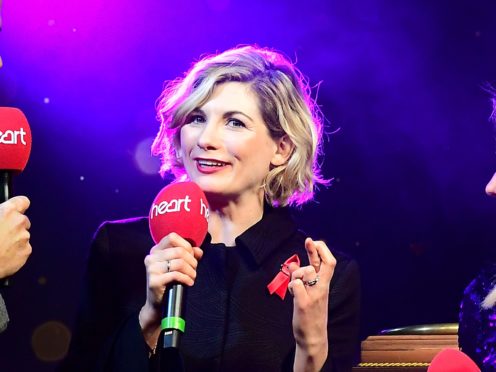 Doctor Who star Jodie Whittaker switched on Regent Street’s Christmas lights (Ian West/PA)