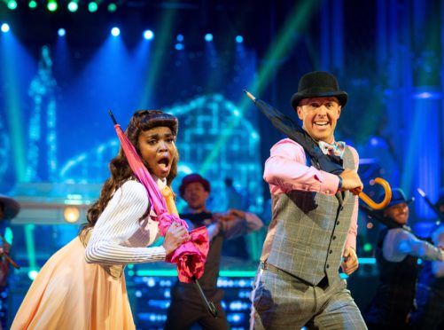 Oti Mabuse and Graeme Swann (Guy Levy/BBC)