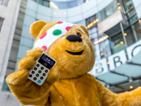 The charity has partnered with fintech company iZettle (Children In Need/PA)