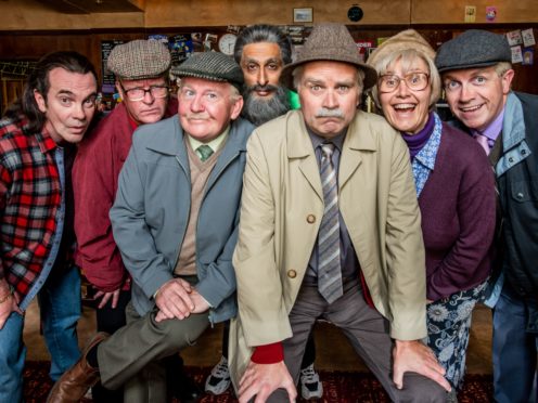 The cast of Still Game will be reunited for a final series in February (BBC Scotland/PA)