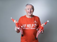 Louis Walsh in the Elves Behavin’ Badly campaign (Elves Behavin’ Badly)