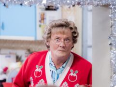 Brendan O’Carroll as Mrs Brown in the Mrs Brown’s Boys Christmas Special in 2016 (Image: PA)