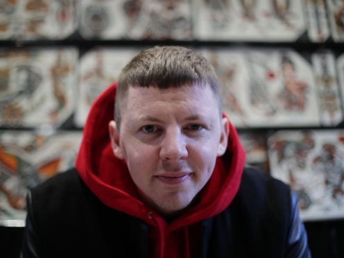 Professor Green, real name Stephen Manderson, has urged people to change their attitudes to loss. (Yui Mok/PA)