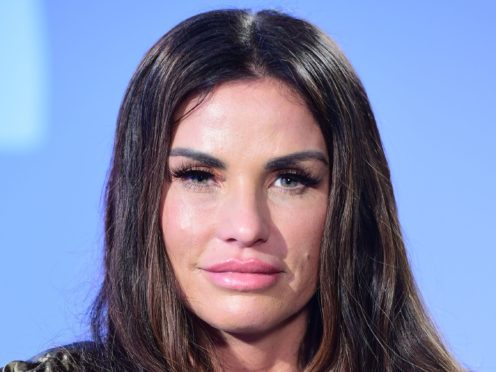 Katie Price has been charged with being drunk in charge of a motor vehicle (Ian West/PA)