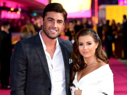 Jack Fincham and Dani Dyer have split after six months together (Ian West/PA)