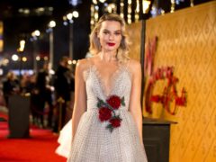 Margot Robbie arrives at the European premiere of Mary Queen of Scots (Isabel Infantes/PA)