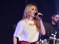 Ellie Goulding performing during her Streets of London fundraiser, at the SSE Arena in Wembley, London (Matt Crossick/PA)