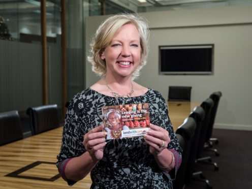 Dragons’ Den star Deborah Meaden, who has revealed how lending to entrepreneurs in developing countries reaffirmed the importance of community in her own business ventures (Simon Jessop/PA)