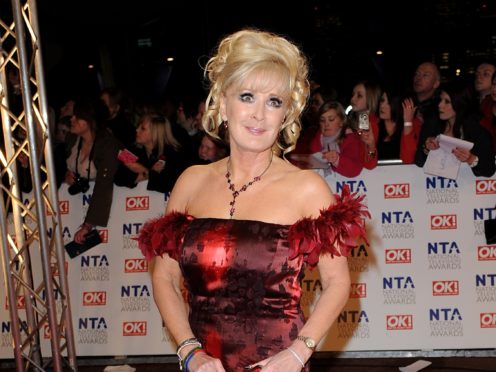 Beverley Callard said she believed her character would never have a relationship with a married man (Zak Hussein/PA)