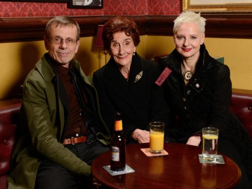 Lofty, Dot and Mary in EastEnders (BBC)