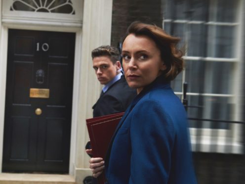 Keeley Hawes and Richard Madden in Bodyguard (BBC/World Productions/Des Willie/PA)