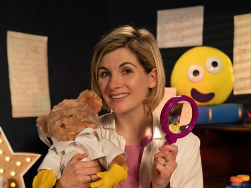 Jodie Whittaker reading a CBeebies bedtime story (BBC)