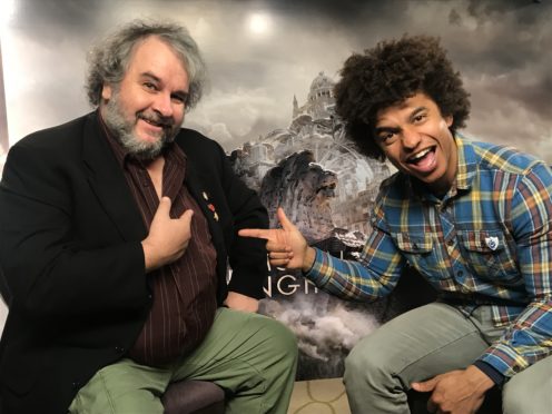 Sir Peter Jackson has been honoured with a Blue Peter gold badge (Blue Peter/BBC/PA)